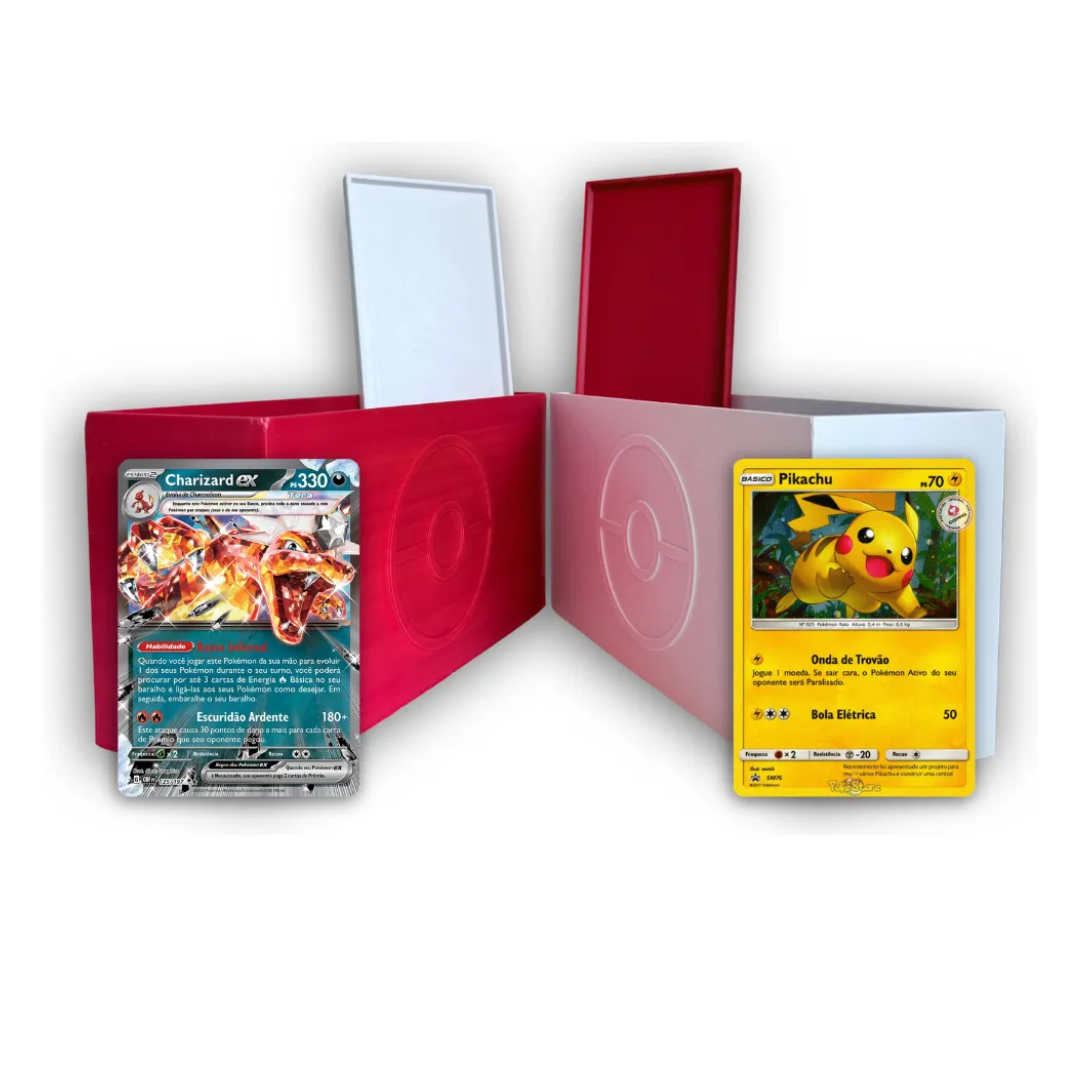 Imagem KIT CAIXA ORGANIZADORA POKEMON 2000 CARTAS POKEMON TCG