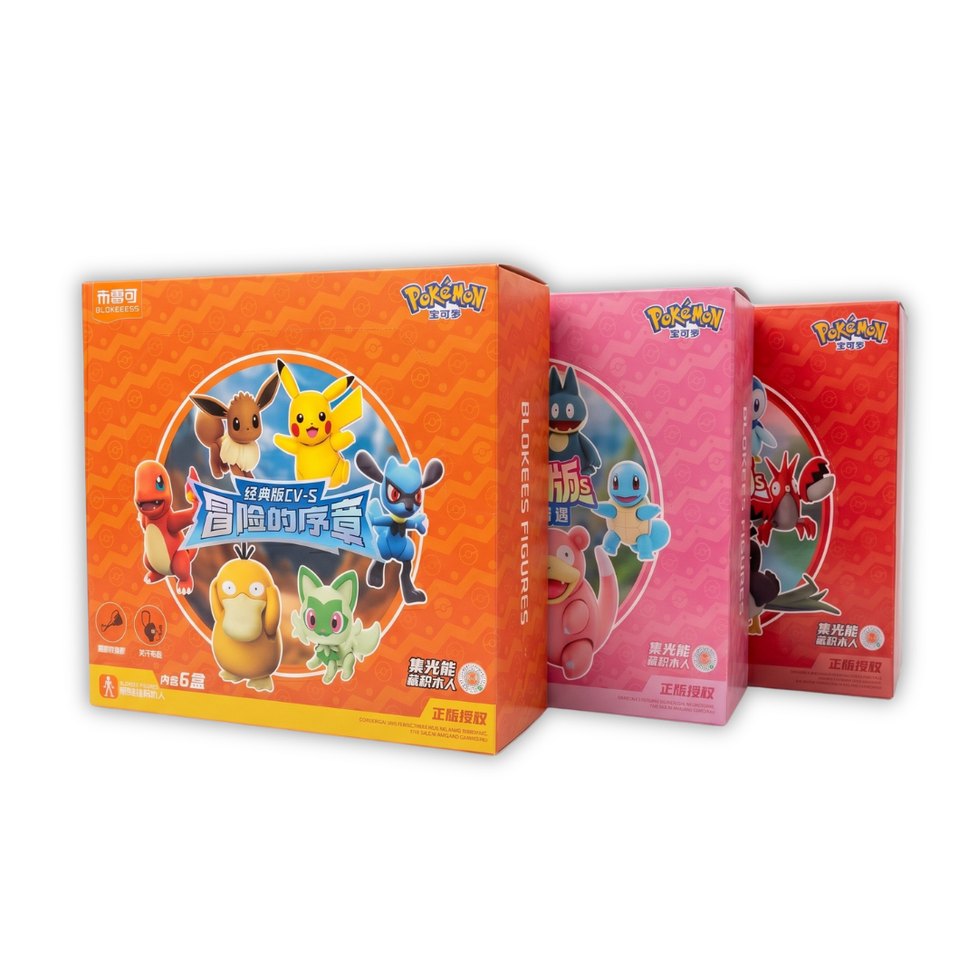 Imagem POKÉMON ACTION FIGURE BLOKEES